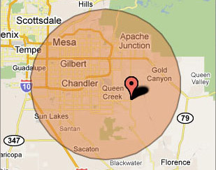 Gilbert Computer Repair Service on-site Virus Removal Service Area
